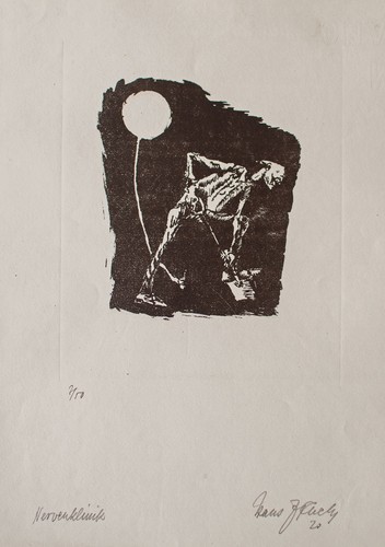 Clínica nerviosa Hans Ruch según Hans Haase de Oskar Panizza litografía 1920 sign - Imagen 2 de 4