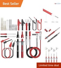 High-Quality Multimeter  Leads Set: 25PCS with Replaceable Probes & Clips