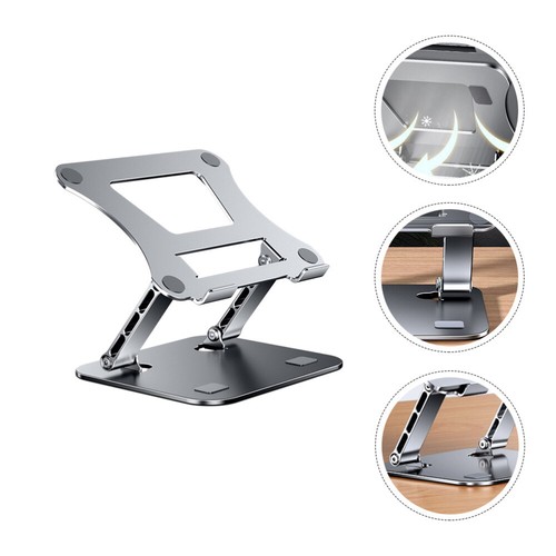 Laptop Stand Office Portable Riser Computer Heat Dissipation Foldable - 第 5/12 張圖片