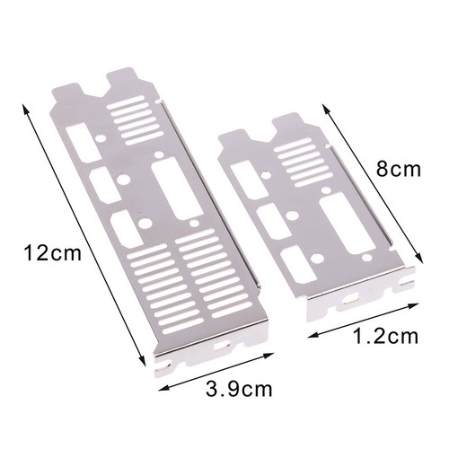IO I/O Shield BacPlate Bracket For GTX730 750 1050Ti 1650 Graphics Card Bezel - Afbeelding 3 van 12
