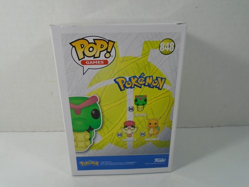 ¡FUNKO POP! JUEGOS--POKÉMON--FIGURA CATERPIE (NUEVA) #848 - Imagen 4 de 5