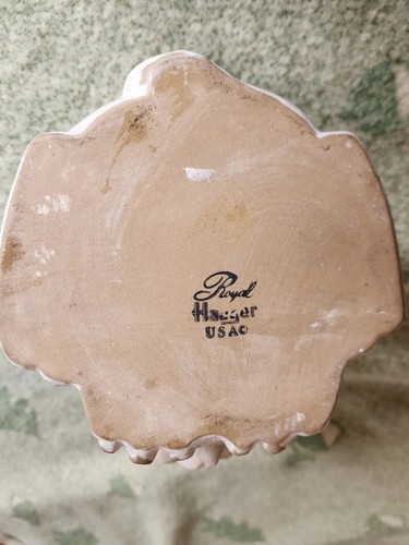 Vintage ROYAL HAEGER LION PLANTER Ceramic Pot Plant Holder LAVA GLAZE - Picture 8 of 9