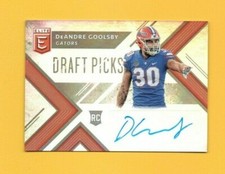 D20313  2018 Elite Draft Picks Draft Picks Autographs #133 DeAndre Goolsby