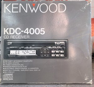 Shop-Display-Old-School-Kenwood-KDC-4005-Cd-Player-RARE-Vintage-in-box