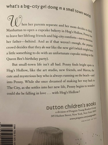 The Cupcake Queen Book Heather Hepler Special Scholastic Edition First Edition  - Imagen 2 de 5