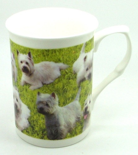 West Highland Terrier Collage Mug BoneChina Dog Mug West Highland Terrier Collage Mug BoneChina Dog Mug