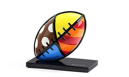 ROMERO BRITTO FOOTBALL FIGURINE *** NEW *** - Bild 1 von 2