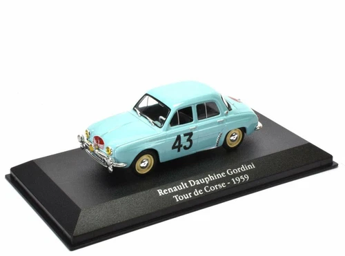 Renault Dauphine Gordini Corse 1959- 1/43 Atlas Voiture miniature Model car G024