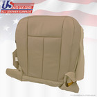 2009 2010 Ford Expedition XLT Driver Bottom Perforated Leather Seat Cover Tan