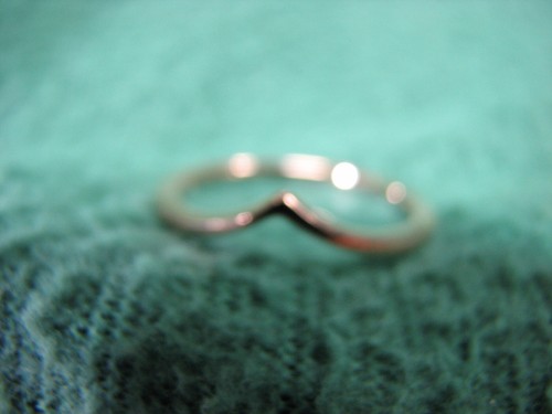 Beautiful PANDORA ALE MET Wishbone Ring Size 9 1/2 NIB - Picture 2 of 3