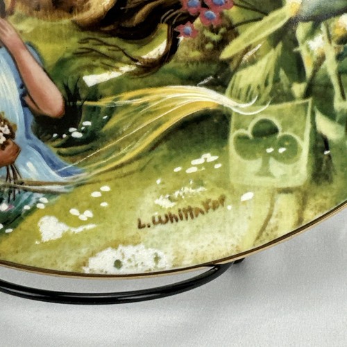 Alice im Wunderland Sammelteller 1979 Whittaker Cheshire Cat Royal Cornwall - Bild 4 von 13