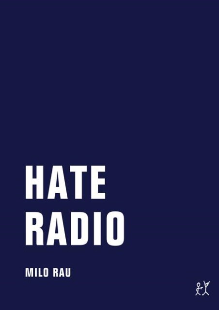 Thumbnail - Hate Radio - Milo Rau - 9783943167061