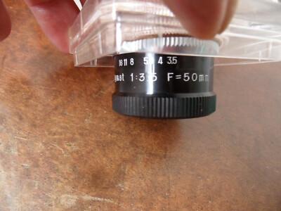 Fujimoto Ind. E-Lucky Anastigmat 1:3.5 f = 50mm L39 Mount Japan No 