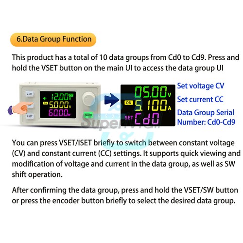 SK60X CNC Buck-Boost DC Adjustable Voltage Regulator Power Supply Module 60W - Bild 11 von 24