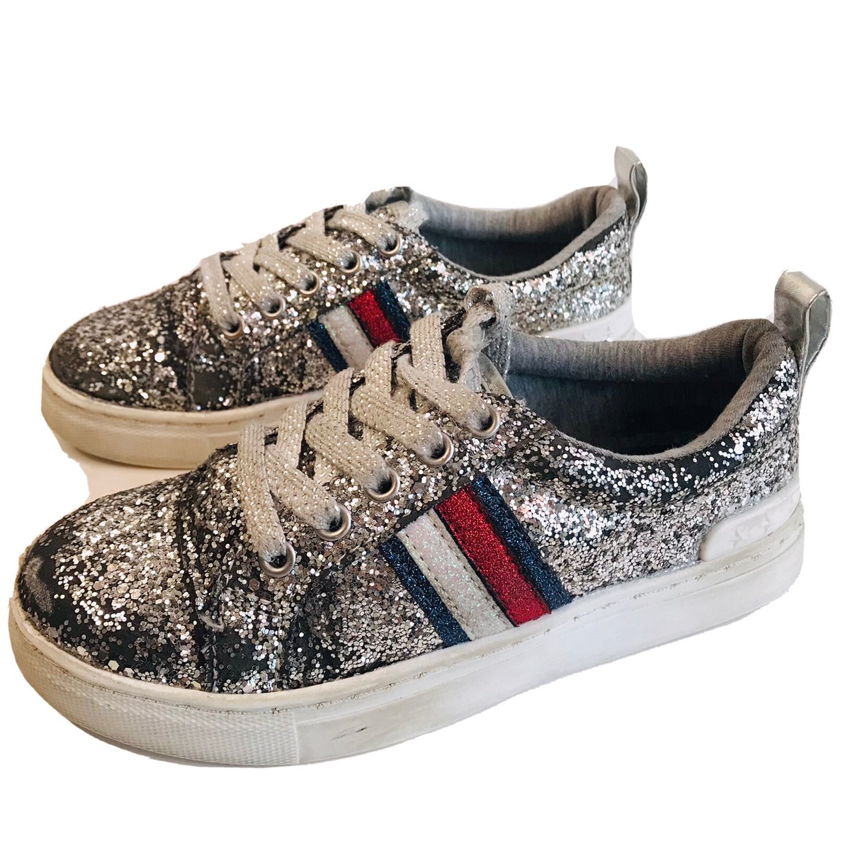 tommy hilfiger sequin sneakers