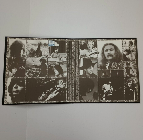 Crosby, Stills, Nash and Young Déjà vu 1970 SD 7200 VG+ LP Gatefold - Picture 2 of 15