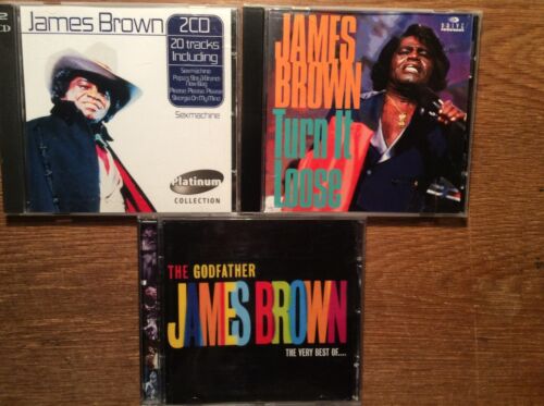 James Brown [3 CD Alben] Turn It Loose + Godfather VERY BEST OF + Sexmachine - Bild 1 von 1
