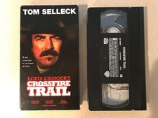 Louis L'Amour's Crossfire Trail (VHS, 2001) Tom Selleck, Virginia Madsen