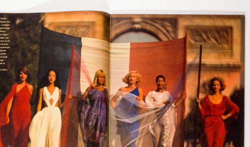 OLIVIERO TOSCANI Elle magazine FRANCE Sep 1975 Courreges DEPARDIEU Knapp PICASSO - Picture 3 of 21
