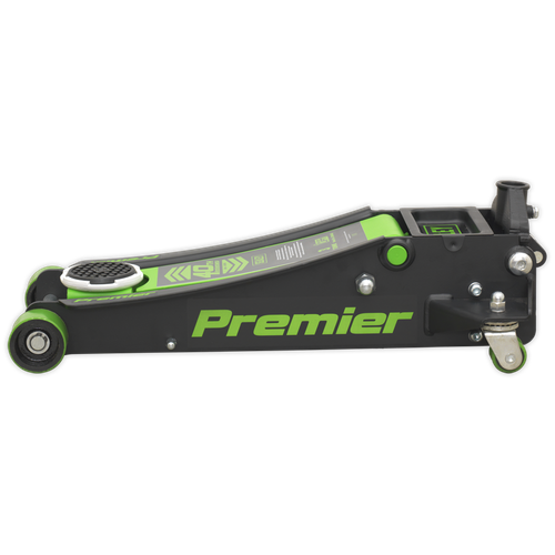 Sealey Premier Tools 3040AG 3 Tonne Rocket Lift Trolley Jack Green - 第 3/3 張圖片