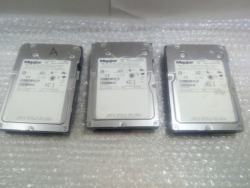 - LOT OF 3  Maxtor Atlas 8K073S0  15K II 73GB  SAS Hard Drive @@@ - Picture 4 of 5