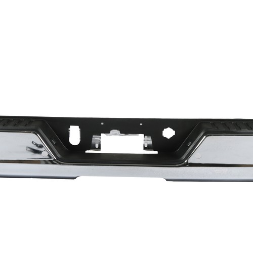 Chrome Rear Bumper for 2019-2024 Chevy Silverado/Sierra 1500 (No Exhaust) - Picture 2 of 12