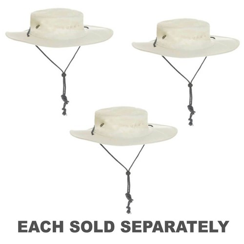 Burke Quality Canvas Sailing Hat Ventilation Eyelets Adjustable Chin Cord