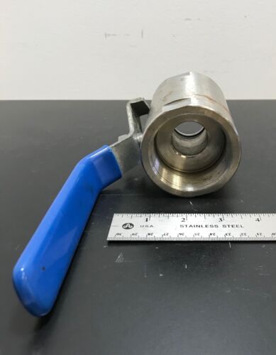 Neu 2 Zoll JRM Edelstahl 2 Wege Kugelhahn (Modell # TFE-800WOG) - Bild 4 von 6