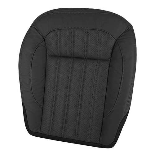 For Benz GL450 4Matic Base Passenger Bottom Perforated Leather Seat Cover Black - Picture 6 of 8