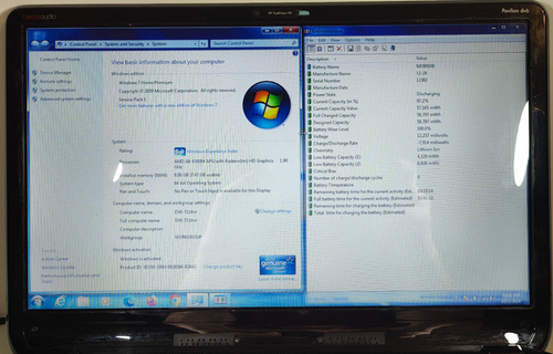 15" HP Pavilion DV6-7114 AMD A8-4500M 1.9Ghz 8GB RAM 640GB HDD Radeon HD 7640G - Picture 2 of 7