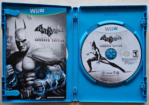 Batman Arkham City Armored Edition (Nintendo Wii U, 2012) - CIB, komplett - Bild 1 von 5