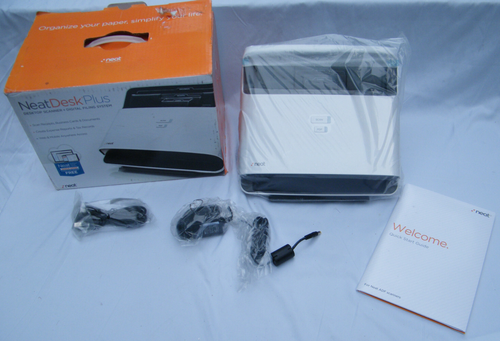 Neat Desk Plus Pass-Through Scanner White Home Office Edition - Picture 6 of 10