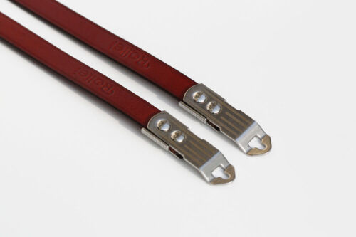 SHOULDER NECK STRAP FOR ROLLEIFLEX 3.5 Automat 1, 2, X, MX), 2.8A,B Red - Picture 5 of 7