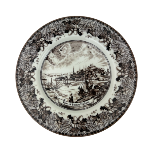 Johnson Bros Historical America II Salad Plates (4) Boston Harbour England B - Picture 5 of 12