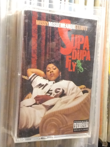 MISSY MISDEMEANOR ELLIOT SUPA DUPA FLY CASSETTE TAPE 1997 STILL SEALED HIP HOP - Picture 1 of 4