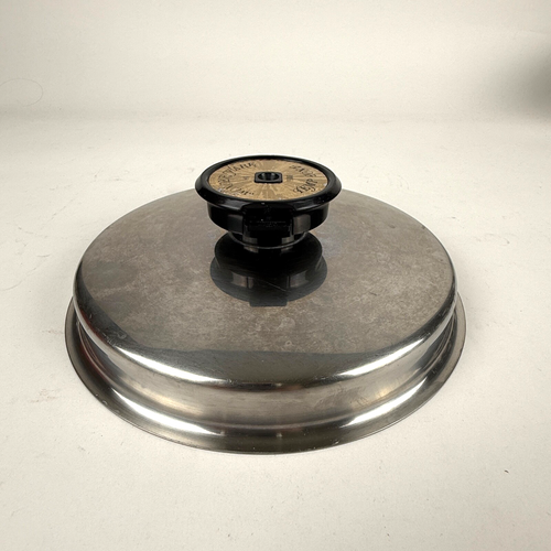 Cacerola vintage Wonder Ware 8 pulgadas acero inoxidable tono temperatura repuesto **solo tapa** - Imagen 2 de 5