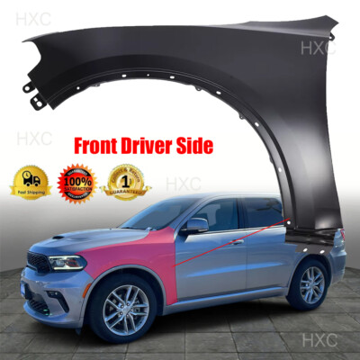 Front Driver Side Fender For 2011-2022 Dodge Durango Primed Steel Exact Fit