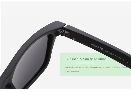 KDEAM Fashionable retro sunglasses for men and women polarized glasses KD156 - Picture 10 of 42