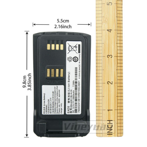 1 PC 3,7V 1900mAh BLN-5i Akumulator litowo-jonowy EADS THR9 Ręczne cyfrowe radio dwukierunkowe - Zdjęcie 2 z 12