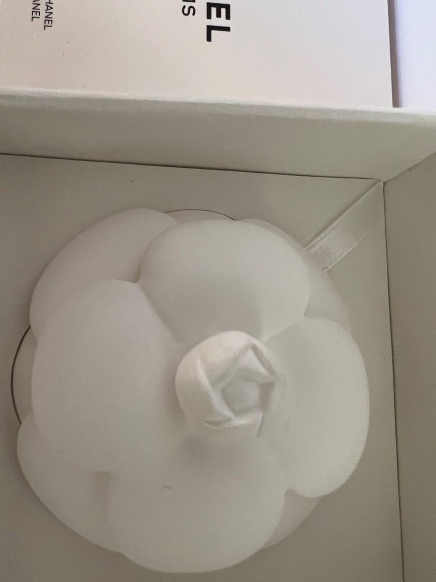 CHANEL Ceramic Camellia Flower Perfume Diffuser Paperweight VIP