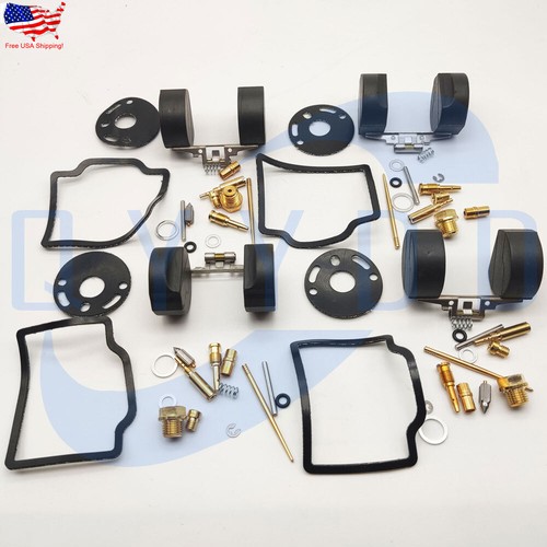 4 x Carburetor Carb Repair Kit For Honda CB750 Four CB750K 1969-1976 Motorcycle - Picture 2 of 8