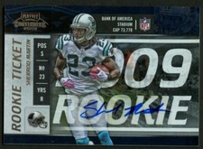 Sherrod Martin #202 signed auto 2009 Donruss Playoff Contenders Rookie Card