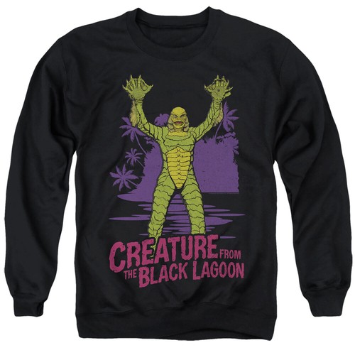 Felpa con cappuccio Creature From The Black Lagoon "Profondità proibite", Lng Slv - Foto 9 di 10