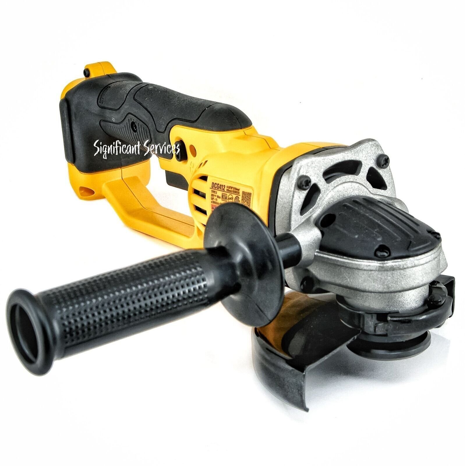 New DeWALT DCG412B 20V MAX Li-Ion 4 1/2" Cordless Battery Angle Grinder