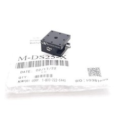 Newport M-DS25-X Manual Linear Stage X-Axis 6.35mm Travel, M2 & M14, 25x25x15mm