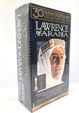 Lawrence of Arabia (VHS TAPE 1993) 30th Anniversary Collectors Edition, SEALED!!