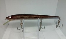 Vintage NILS MASTER Invincible Black Scale 7" Jerkbait Fishing Lure Finland