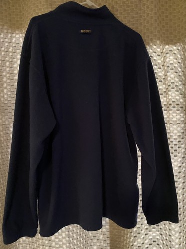 Rocky 1/4" Zip Fleece Outdoor Pullover Men Medium - Picture 2 of 7