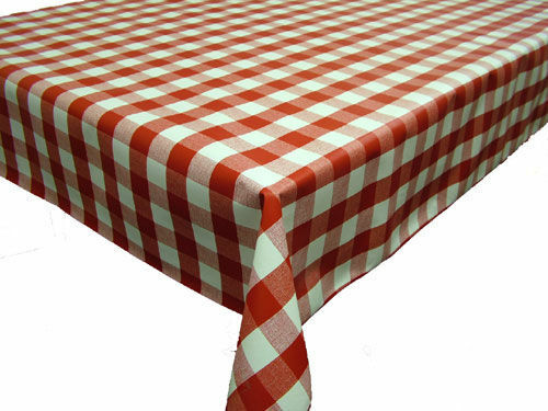 WIPE CLEAN TABLECLOTH COVER VINYL OILCLOTH WIPEABLE PROTECTOR 140 x 100 cm - Picture 67 of 209
