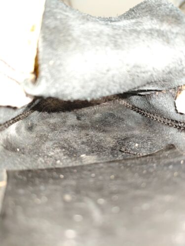 Russell Moccasin Sporting Clays Chukka Boots US 8.5 E Black Leather Beige Suede - Picture 19 of 23